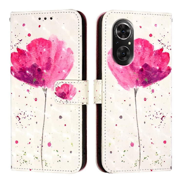 For Honor 50 SE / Huawei Nova 9 SE 3D Painting Horizontal Flip Leather Phone Case