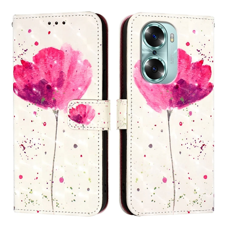 For Honor 60 3D Painting Horizontal Flip Leather Phone Case