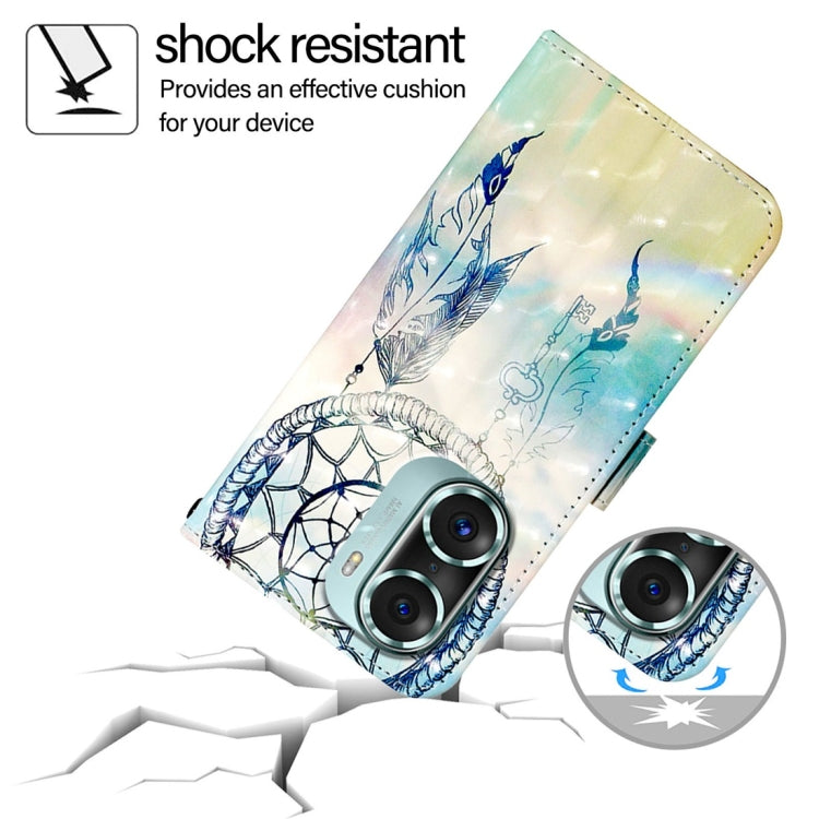 For Honor 60 Pro 3D Painting Horizontal Flip Leather Phone Case