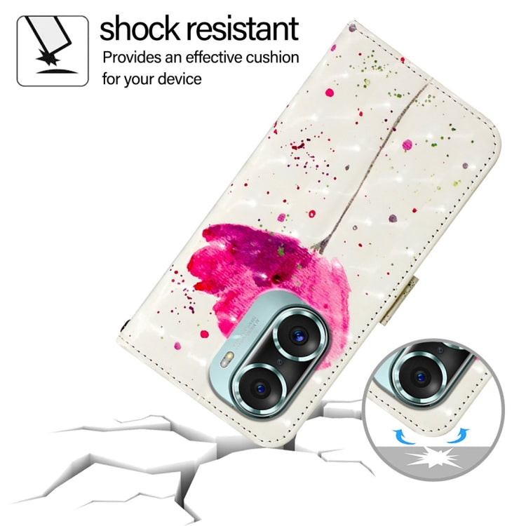 For Honor 60 Pro 3D Painting Horizontal Flip Leather Phone Case