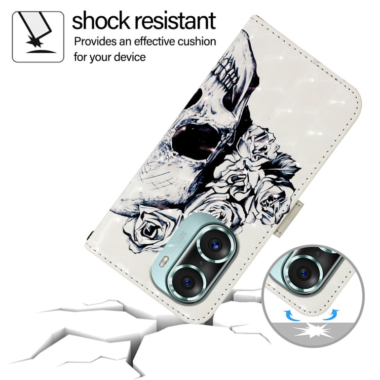 For Honor 60 Pro 3D Painting Horizontal Flip Leather Phone Case