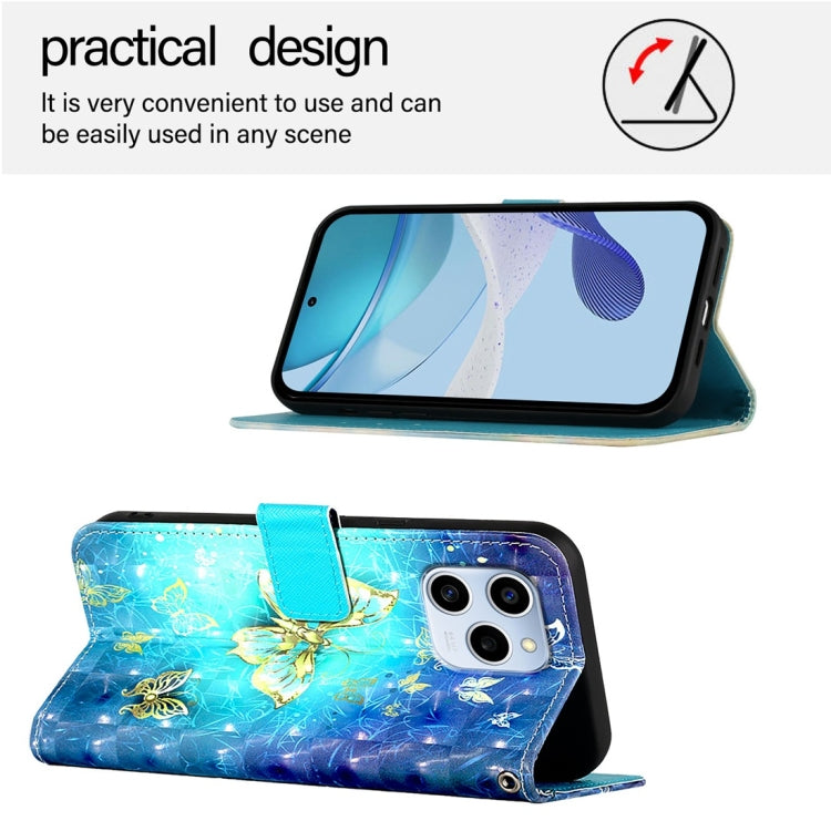 For Honor 60 SE 3D Painting Horizontal Flip Leather Phone Case
