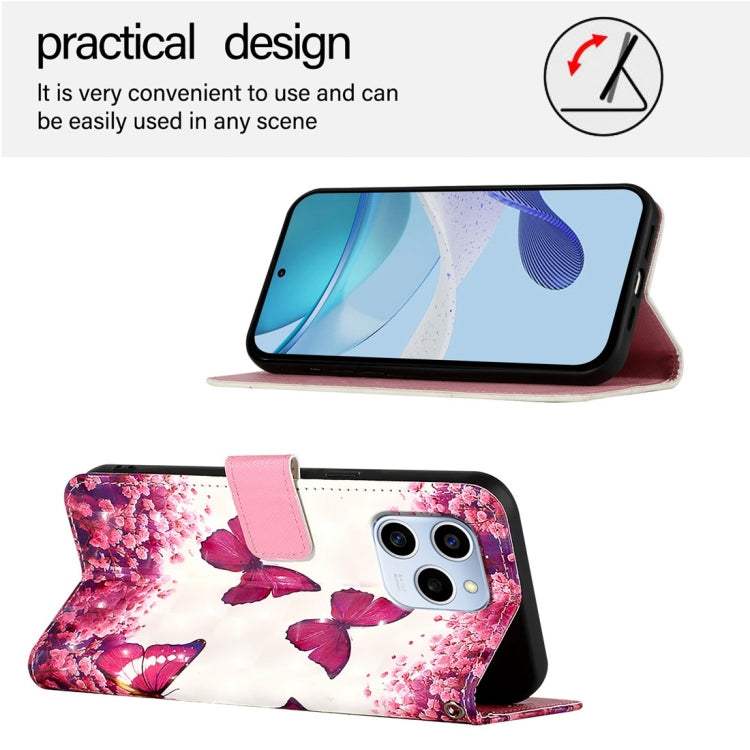 For Honor 60 SE 3D Painting Horizontal Flip Leather Phone Case