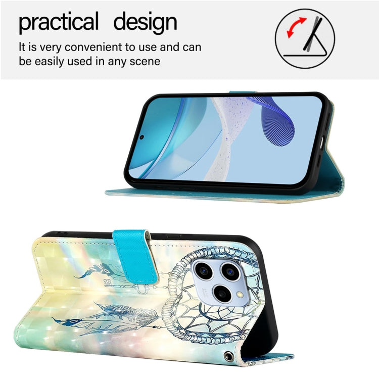 For Honor 60 SE 3D Painting Horizontal Flip Leather Phone Case