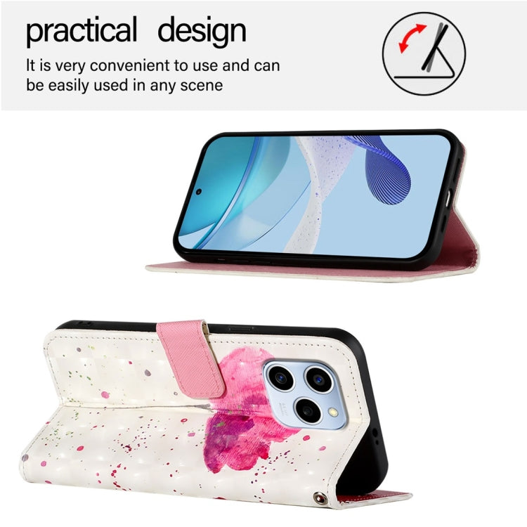 For Honor 60 SE 3D Painting Horizontal Flip Leather Phone Case