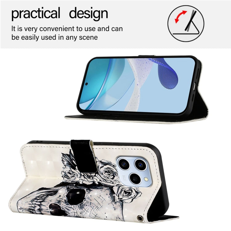 For Honor 60 SE 3D Painting Horizontal Flip Leather Phone Case