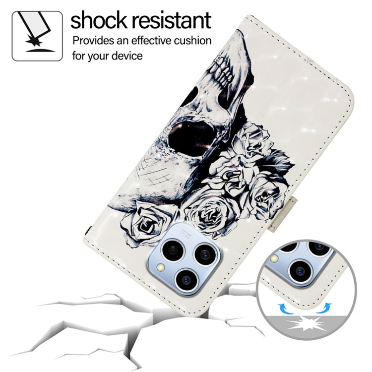 For Honor 60 SE 3D Painting Horizontal Flip Leather Phone Case