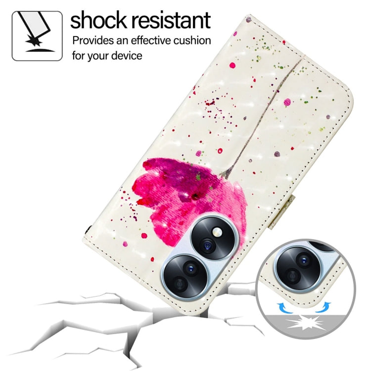 For Honor 70 3D Painting Horizontal Flip Leather Phone Case