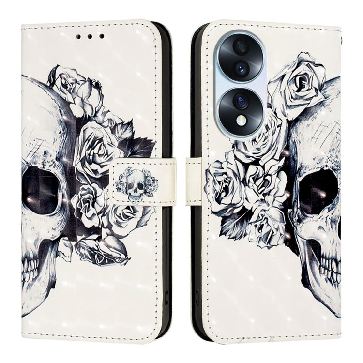 For Honor 70 3D Painting Horizontal Flip Leather Phone Case