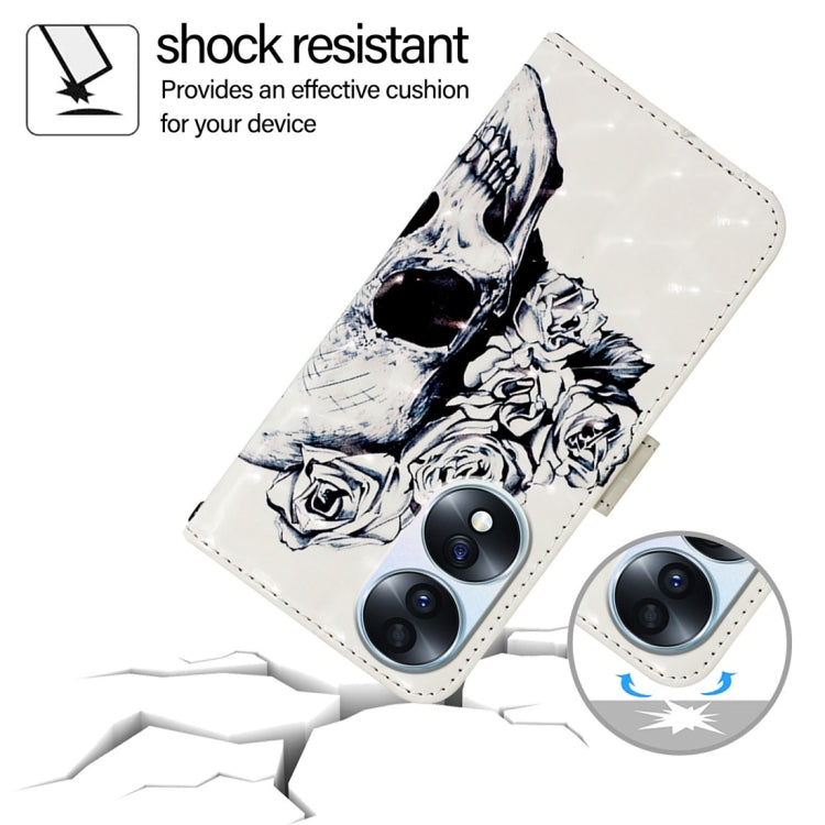 For Honor 70 3D Painting Horizontal Flip Leather Phone Case