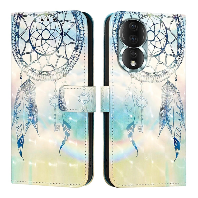 For Honor 80 3D Painting Horizontal Flip Leather Phone Case
