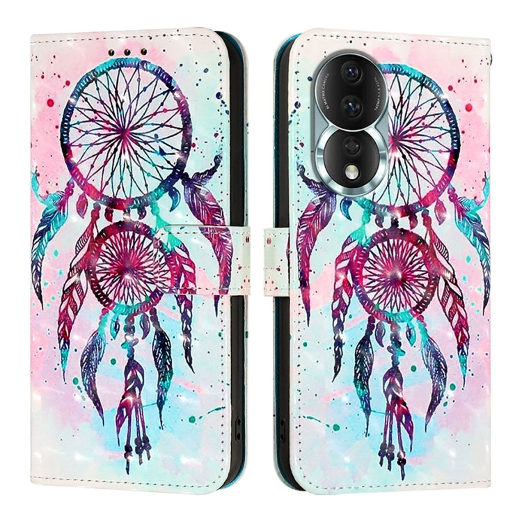 For Honor 80 3D Painting Horizontal Flip Leather Phone Case