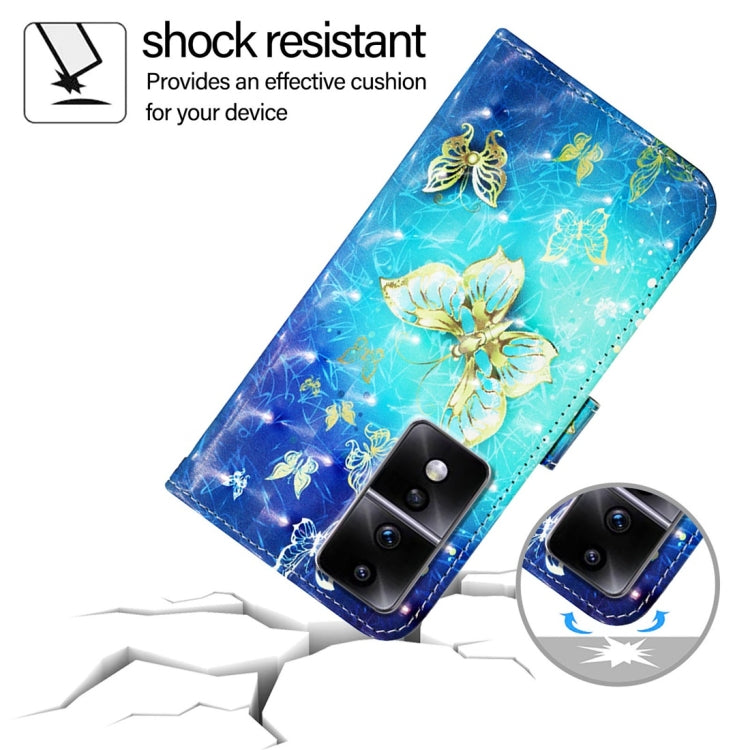 For Honor 80 GT 3D Painting Horizontal Flip Leather Phone Case