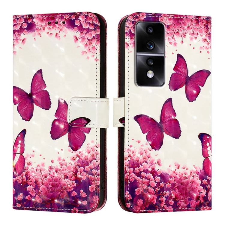For Honor 80 GT 3D Painting Horizontal Flip Leather Phone Case