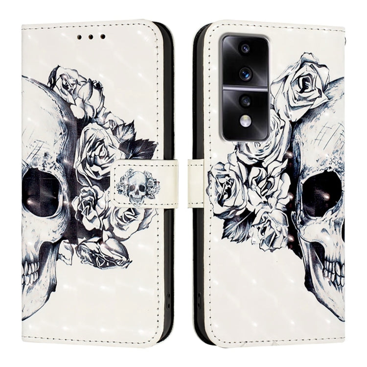 For Honor 80 GT 3D Painting Horizontal Flip Leather Phone Case