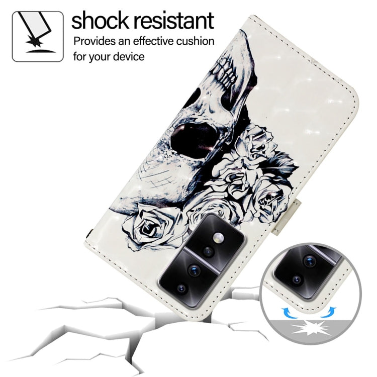 For Honor 80 GT 3D Painting Horizontal Flip Leather Phone Case