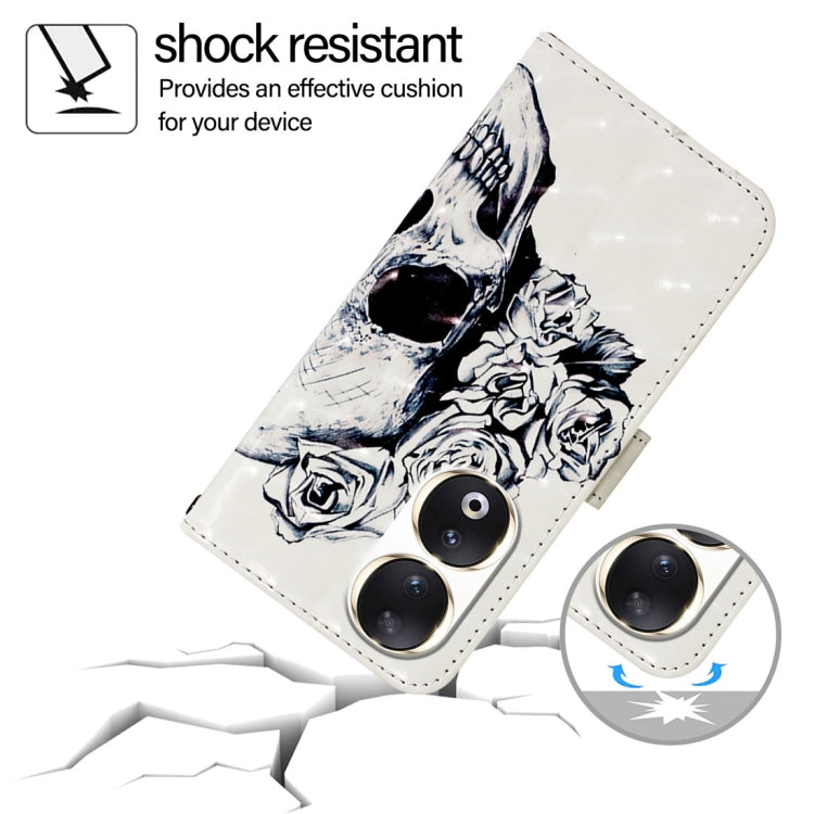 For Honor 90 3D Painting Horizontal Flip Leather Phone Case