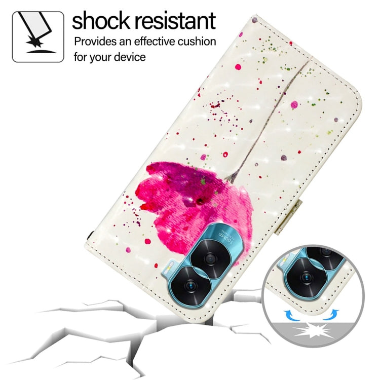 For Honor 90 Lite / X50i 3D Painting Horizontal Flip Leather Phone Case