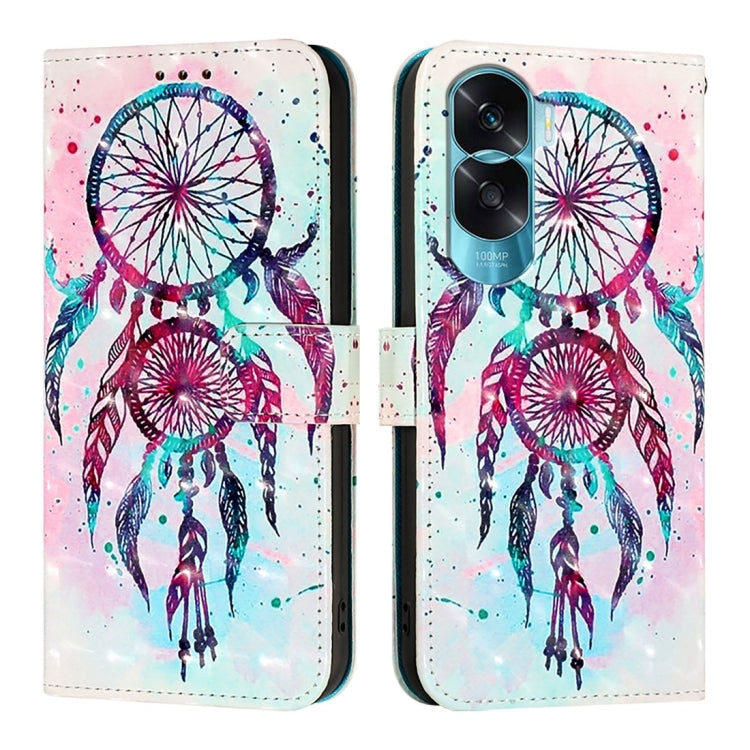 For Honor 90 Lite / X50i 3D Painting Horizontal Flip Leather Phone Case
