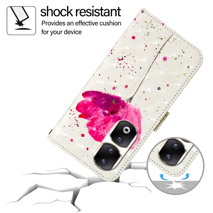 For Honor 90 Pro 3D Painting Horizontal Flip Leather Phone Case