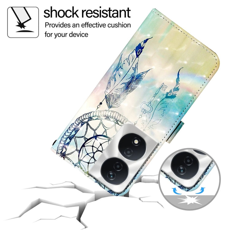 For Honor 90 Smart / X7b 4G / 5G Global 3D Painting Horizontal Flip Leather Phone Case
