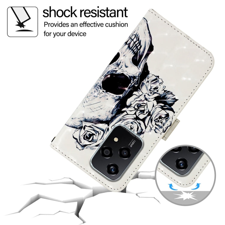 For Honor 200 Lite Global 3D Painting Horizontal Flip Leather Phone Case