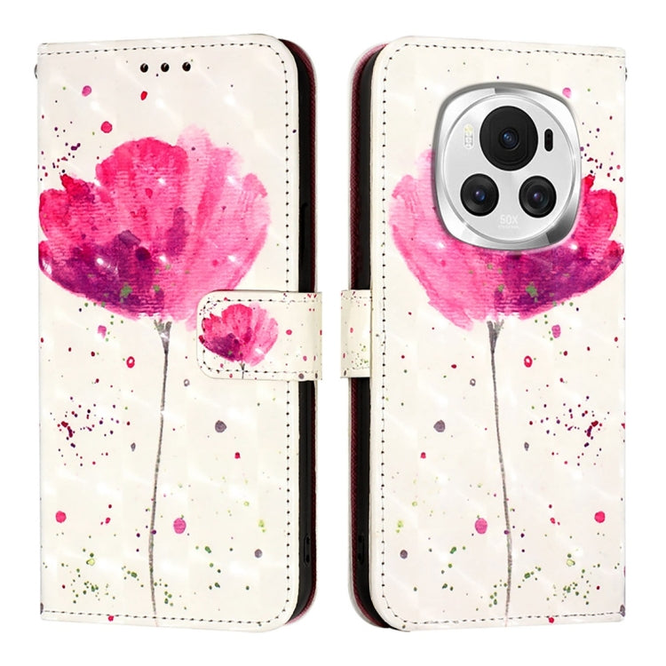 For Honor Magic6 Global 3D Painting Horizontal Flip Leather Phone Case