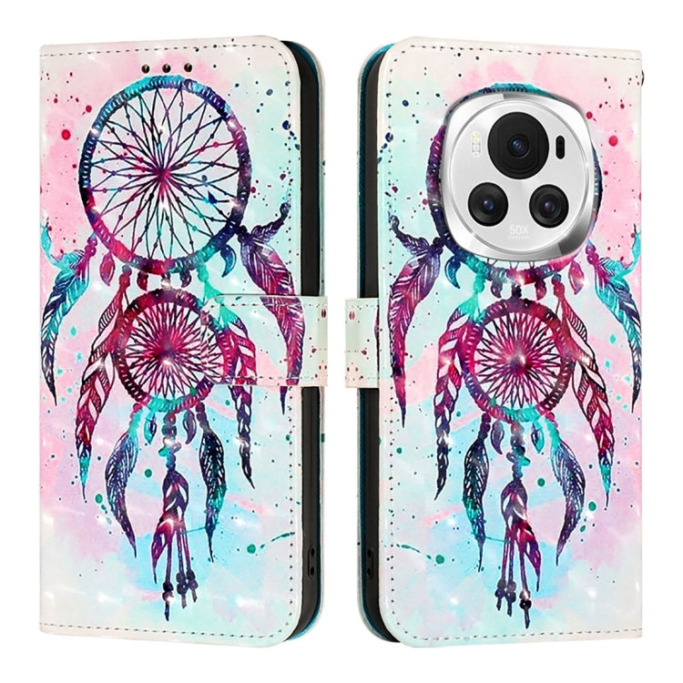 For Honor Magic6 Global 3D Painting Horizontal Flip Leather Phone Case