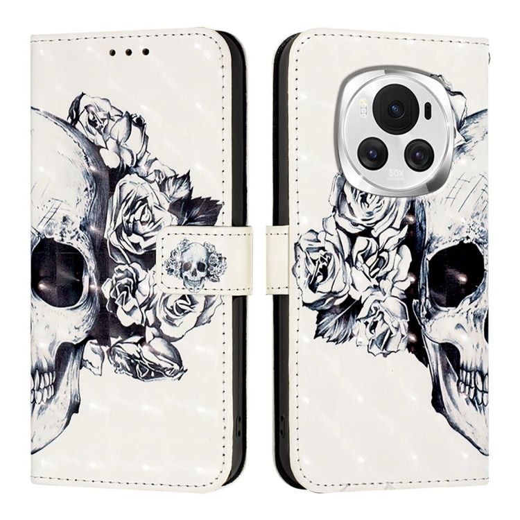 For Honor Magic6 Global 3D Painting Horizontal Flip Leather Phone Case