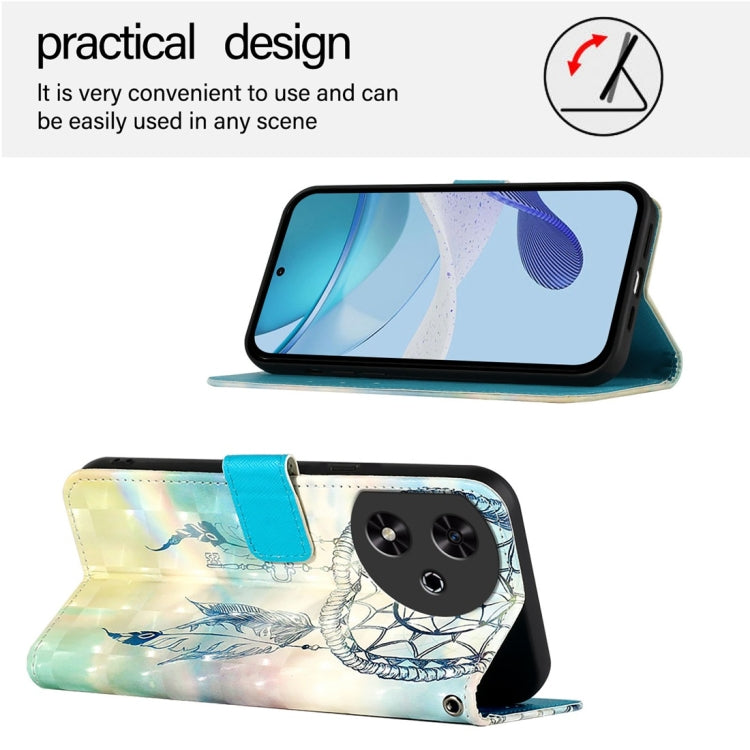 For Honor Play 50 3D Painting Horizontal Flip Leather Phone Case