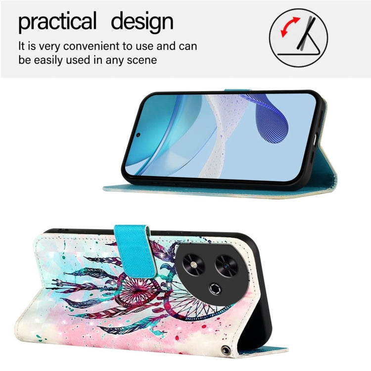 For Honor Play 50 3D Painting Horizontal Flip Leather Phone Case