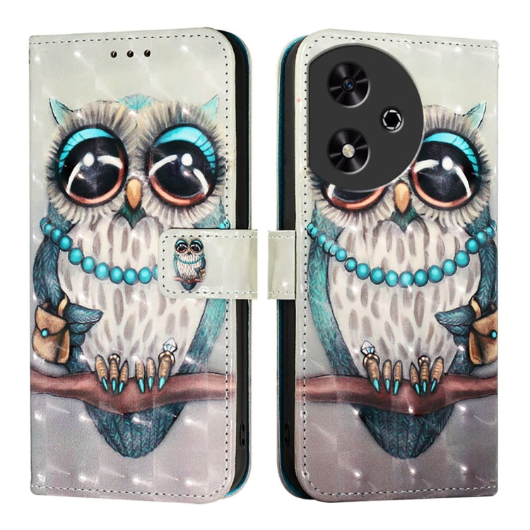 For Honor Play 50 3D Painting Horizontal Flip Leather Phone Case