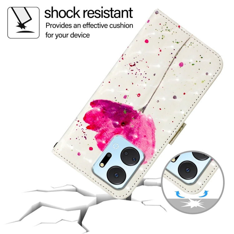 For Honor X7a / Play7T 3D Painting Horizontal Flip Leather Phone Case