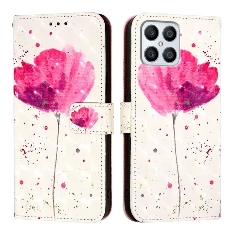 For Honor X8 4G / X30i / Play6T Pro 3D Painting Horizontal Flip Leather Phone Case