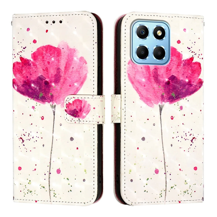 For Honor X8 5G / X8a / X6 / X6s Global 3D Painting Horizontal Flip Leather Phone Case