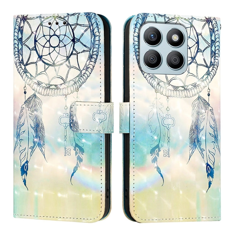 For Honor X8b Global 3D Painting Horizontal Flip Leather Phone Case