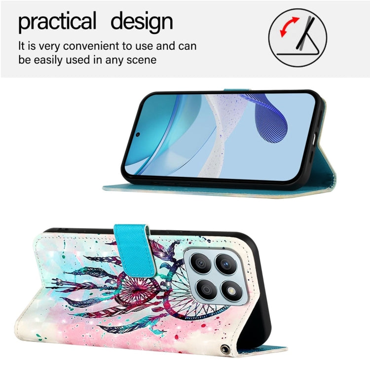 For Honor X8b Global 3D Painting Horizontal Flip Leather Phone Case
