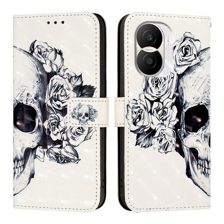 For Honor X40i 3D Painting Horizontal Flip Leather Phone Case