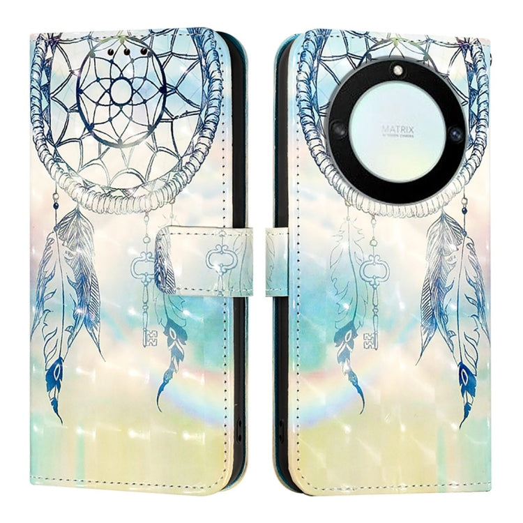 For Honor X40 / X9a / Magic5 Lite 3D Painting Horizontal Flip Leather Phone Case