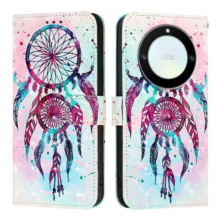 For Honor X40 / X9a / Magic5 Lite 3D Painting Horizontal Flip Leather Phone Case