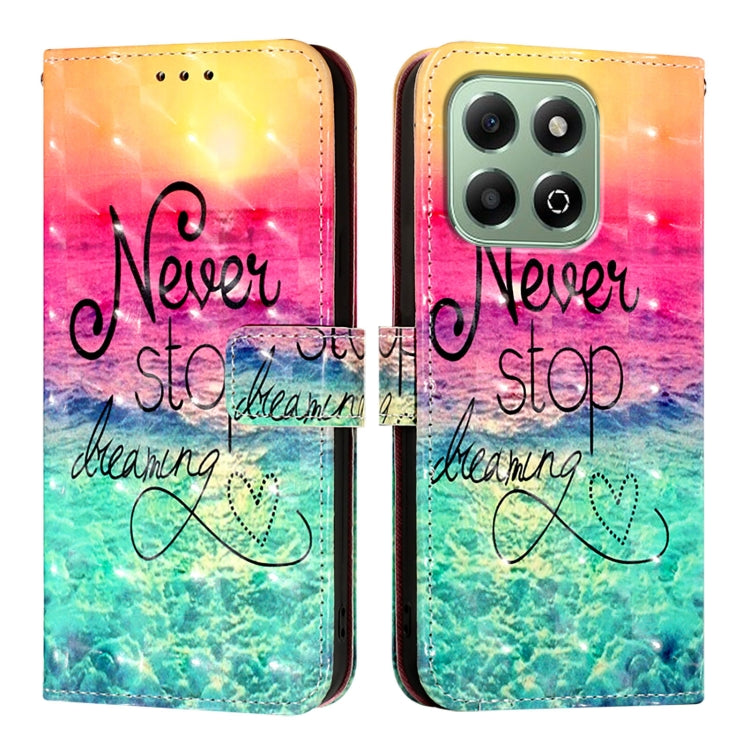 For Honor X6b 3D Painting Horizontal Flip Leather Phone Case
