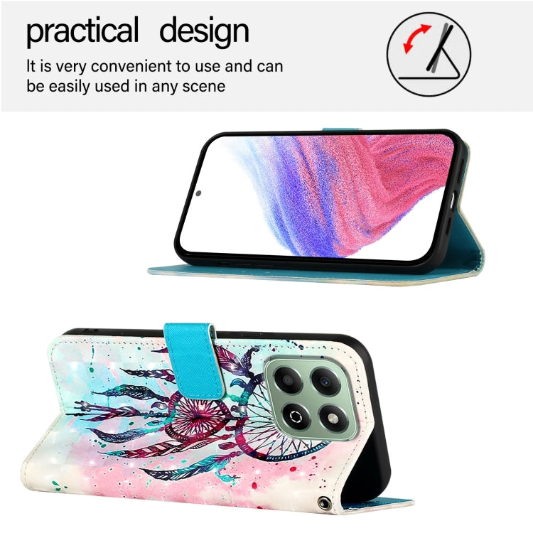 For Honor X6b 3D Painting Horizontal Flip Leather Phone Case