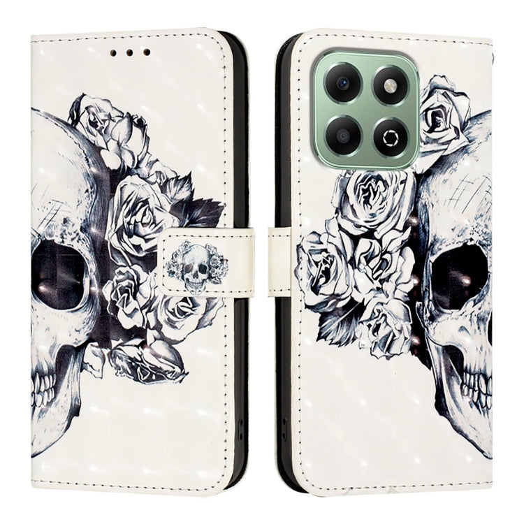 For Honor X6b 3D Painting Horizontal Flip Leather Phone Case