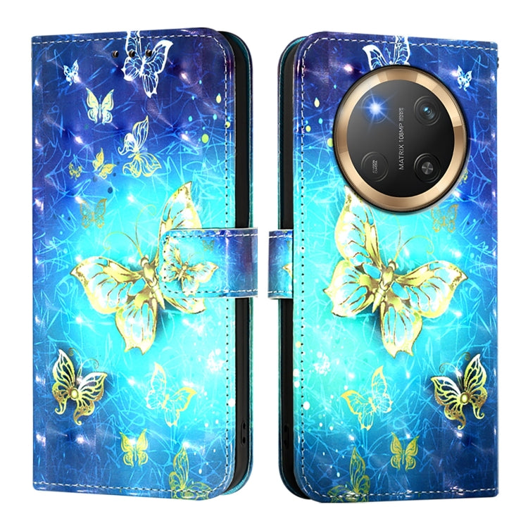 For Honor X9c 5G 3D Painting Horizontal Flip Leather Phone Case