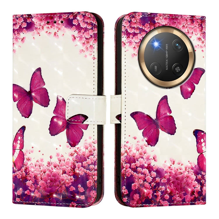 For Honor X9c 5G 3D Painting Horizontal Flip Leather Phone Case