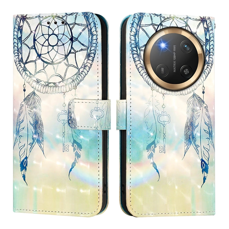 For Honor X9c 5G 3D Painting Horizontal Flip Leather Phone Case