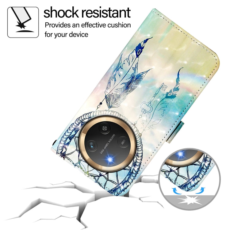For Honor X9c 5G 3D Painting Horizontal Flip Leather Phone Case