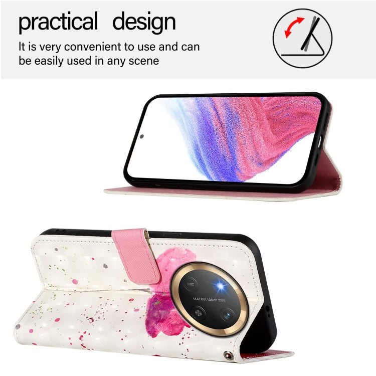 For Honor X9c 5G 3D Painting Horizontal Flip Leather Phone Case