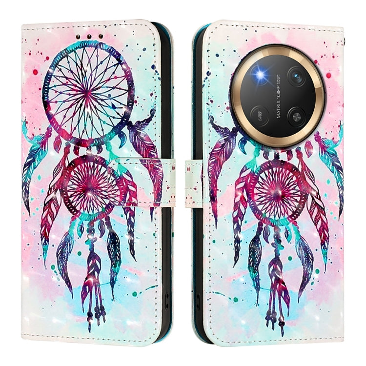 For Honor X9c 5G 3D Painting Horizontal Flip Leather Phone Case