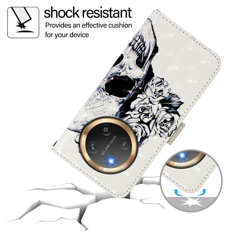 For Honor X9c 5G 3D Painting Horizontal Flip Leather Phone Case